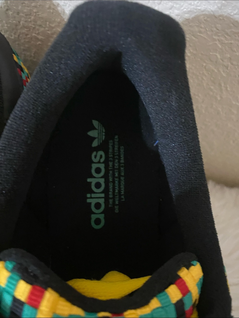 NWT Adidas superstar II Bob Marley Jamaica men’s size 10.5 - Picture 4 of 9